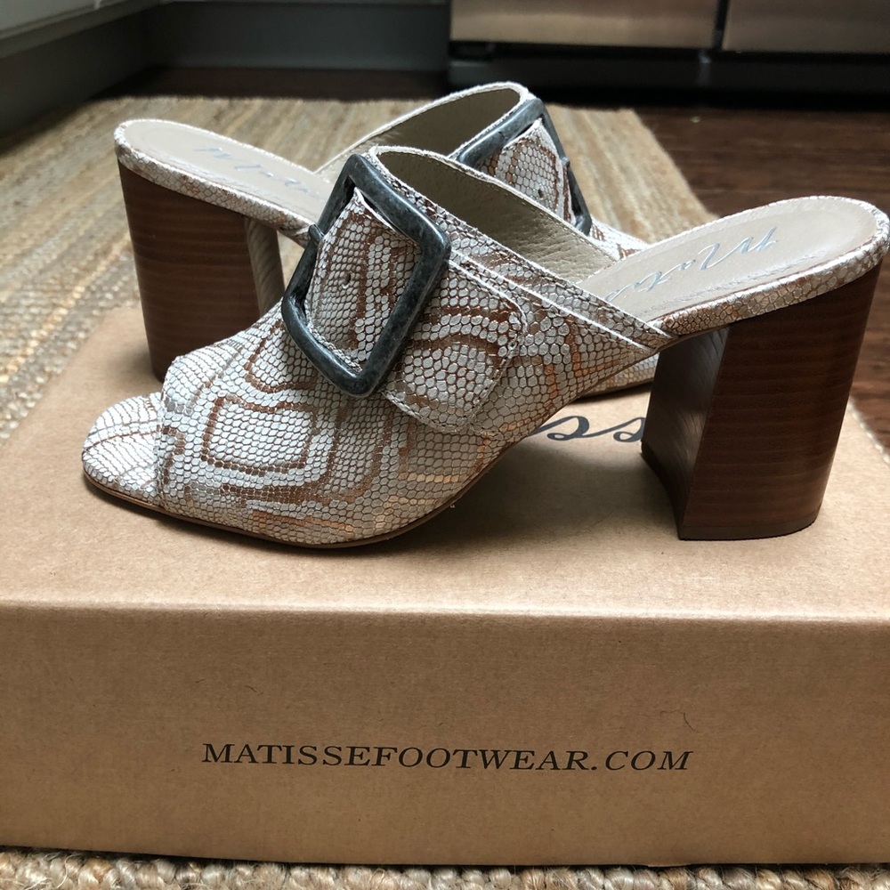 Matisse Beatrice Snake Mule